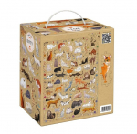Pusle CzuCzu Puzzlove Cats, 48 cm x 68 cm, 1000 tk