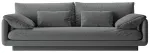 Diivan Micadoni Torino Structured, tumehall v., 220 x 103 cm x 83 cm