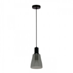 Valgusti rippuv Candellux Lighting Udin, GU10, 1 x 15 W, must v.