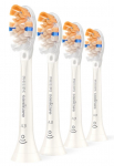 Elektrilise hambaharja otsik Philips HX9094/87, valge v./oranž v., 4 tk