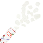 Konfetti, valge, 30 cm