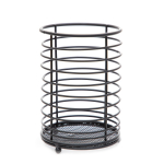 S&ouml;&ouml;giriistade alus Homla Duncan, 11 cm x 11 cm x 15 cm, metall, must