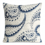 Dekoratiivpadjap&uuml;&uuml;r Sabrina JA186-02, sinine/valge, 43 cm x 43 cm