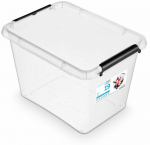 Kaanega hoiukarp Simple THK-078654, 19 l, l&auml;bipaistev v., 39 x 29 x 26 cm