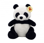 Pehme m&auml;nguasi panda Quurio BH6441, valge/must, 60 cm