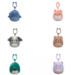 Pehme m&auml;nguasi Squishmallows Clip On SQJW3521, (v&auml;rv/disain valitakse juhuslikult), 8 cm