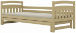 Lastevoodi koos v&auml;ljat&otilde;mmatava lisavoodiga Kocot Kids Tosia, puidu v., 80 x 160 cm, ilma voodipesukastita, madratsiga