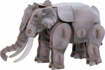 3D-pusle MakeBug Asian Elephant MB-D-0018, 7 cm x 6.5 cm, hall v.