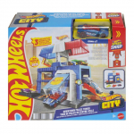 Autoparkla Mattel Hot Wheels City Downtown Police Tower, mitmev&auml;rviline