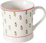 Tass Boltze Danique, valge v./punane v./roheline v., 0.420 l