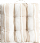 Dekoratiivne padi Homla Evelyn, valge v./beež v., 50 cm x 50 cm