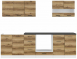 K&ouml;&ouml;gikomplekt Junona Line, light delano oak v., 2.6 m