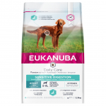 Kuiv koeratoit Eukanuba Daily Care Sensitive Digestion, kanaliha, 2.3 kg