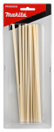 Liimipulk Makita PR00000036, 20 cm x 0.5 cm, valge v., 10 tk