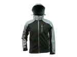 T&ouml;&ouml;jope meeste Tvardy Softshell T01103, must v./hall v., S suurus