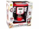 Laste majapidamisseade, kohvimasin Lean Toys Kitchen Series, valge v./must v./punane v.