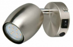 Valgusti lagi ja seinad Reality Nancy R86261707, GU10, 1 x 10 W, nikkel v.