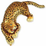 &Otilde;hupall erikujuga Flexmetal Wild Leopard, pruun v./kuldne v.