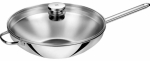 Praepann kaanega Zwilling Wok 40998-032-0, &Oslash; 32 cm, roostevaba teras, h&otilde;be v.