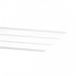 Riiul Elfa, 49.4 cm x 121.2 cm, valge