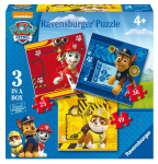 Pusle 3in1 Ravensburger Paw Patrol Rubble, Marshall and Chase, 110 tk