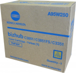 Toonerikassett Konica Minolta TNP-49Y, kollane v.