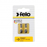 L&ouml;&ouml;kkruvikeeraja otsikud Felo 02620241, Torx 20, 25 mm