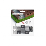 Esialgsed kinnitusdetailid Bergdeck, roostevaba teras, 3 cm x 2 cm, roostevaba teras, 15 tk