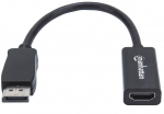 Adapter Manhattan DisplayPort to HDMI 151634 Display port 1.2, HDMI 19 pin female