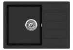 K&ouml;&ouml;givalamu Teka Comfor 45 S-TG Sink Onyx Black, kivimass, 62 cm x 44 cm x 20 cm, must v.