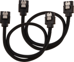 Kaabel Corsair Premium Sleeved SATA, 20 g, must v.