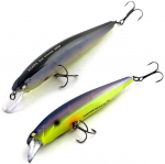 Vobler Akara BM100SP-A79 75012, 10 cm, 15 g, must/kollane/violetne