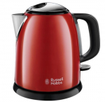 Elektriline veekeetja Russell Hobbs Colours Plus, 1 l, must v./punane v.