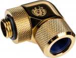 &Uuml;leminek BitsPower True Brass Advanced Rotary G1/4" 90-Degree Multi-Link Adapter For OD 14MM, 3.68 cm, kuldne