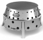 Grill Petromax Atago, roostevaba teras v., 43 cm