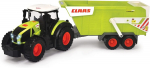 M&auml;ngutraktor Simba Dickie Toys Claas Farm Tractor & Trailer 203739004, must v./roheline v.