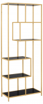 P&otilde;randariiul Moso 88159, kuldne v./must v., 185 cm x 35 cm x 77 cm