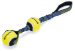 M&auml;nguasi koerale, k&ouml;is Beeztees Fetch Tennis Ball Cord Miko 625067, 6.3 cm, &Oslash; 6.3 cm, sinine v./kollane v.