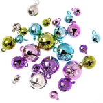 J&otilde;uludekoratsioon DallPrint Bells, 10.5 cm, mitmev&auml;rviline, 26 tk