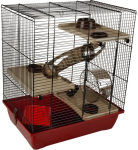 Puur n&auml;rilistele Flamingo Enzo 3, 41.5 cm x 28.5 cm x 48.5 cm, must v./punane v.