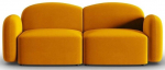 Diivan Micadoni Home Blair, kollane v., 194 x 87 cm x 80 cm