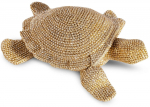 Dekoratiivne kujuke Eldo Turtle, kuldne, 14 cm x 12 cm x 5 cm