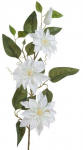 Kunstlill Natu 391, valge, 85 cm