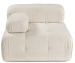Mooduldiivan Atelier Del Sofa Doblo, kreemjasvalge, vasak, 105 x 100 cm x 80 cm