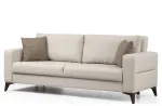 Diivanvoodi Atelier Del Sofa Kristal 3, beež v., 217 x 90 cm x 86 cm