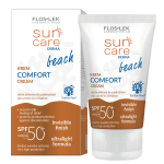 P&auml;ikesekaitsekreem keha jaoks Floslek Sun Care Beach SPF50+, 50 ml