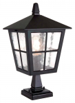 Vabalt seisev v&auml;lisvalgusti Elstead Lighting Canterbury, 60W, E27, IP43, must v., 21.5 cm x 38 cm