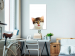 Reproduktsioon Artgeist Cat Style - Domestic Animal With A Touch Of Wildness In Focus N8515PWD, 40 cm x 60 cm
