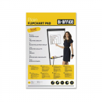 M&auml;rkmik Bi-Office Flipchart, 65 x 95 mm, 60 g/m&sup2;, valge v., 95 cm x 65 cm, 50 lk. tk.