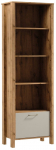 P&otilde;randariiul Gala Meble Indygo R1K, tamm v./beež v., 199.5 cm x 37 cm x 66 cm